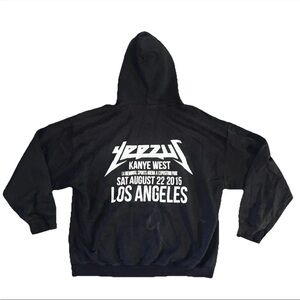 Kanye West Yeezus Tour Hoodie - XL 2015 Los Angeles check photos for damaged